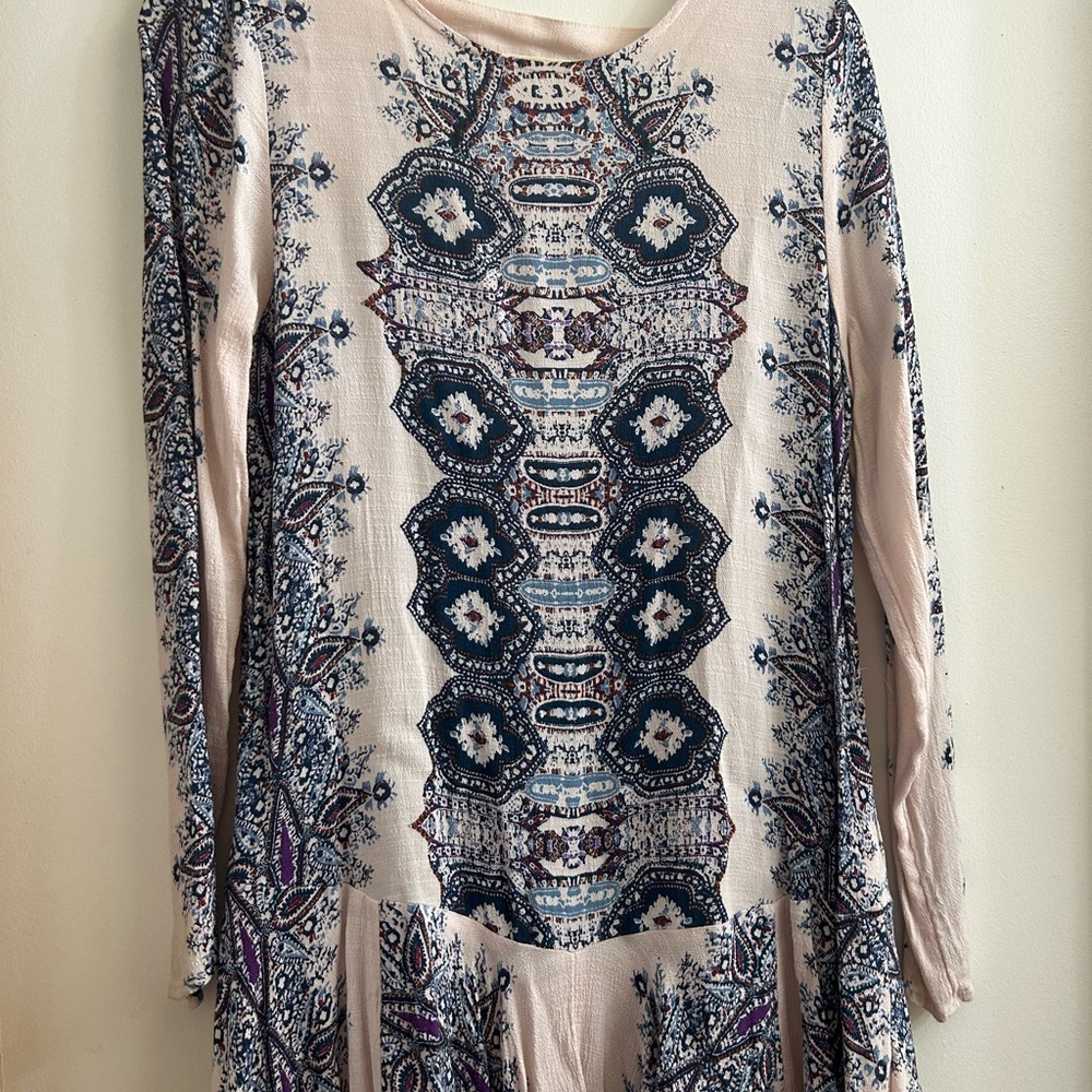 Bohemian Long Sleeve Dress